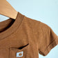 Carhartt Pocket Tan T-Shirt (PLAY) / 2T