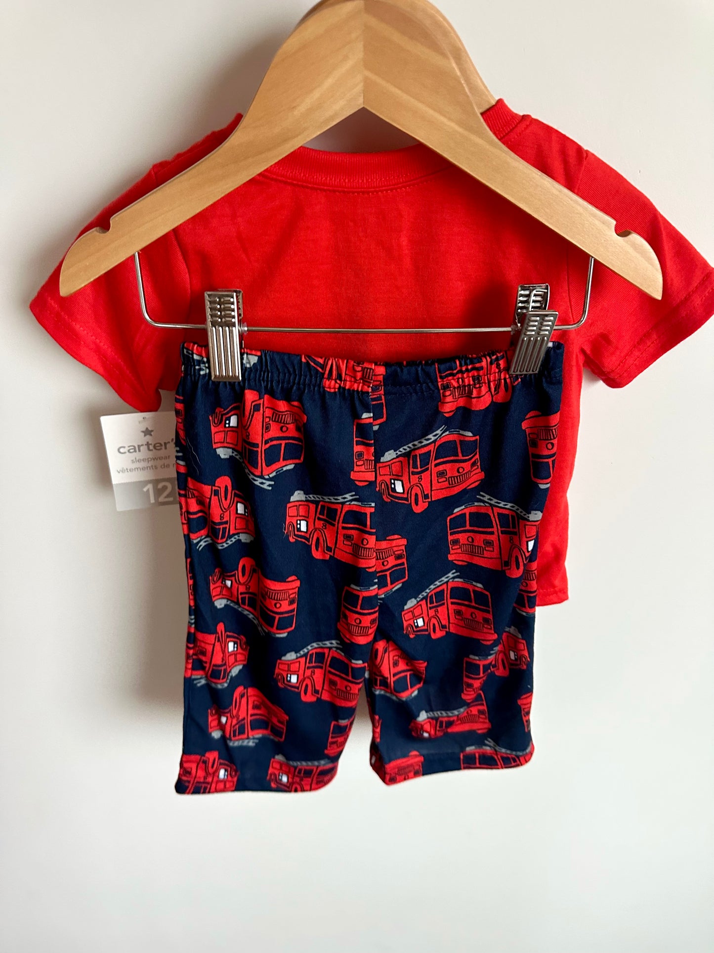 Emergency Vehicles T-Shirt + Pants Set (With Tags) / 12m