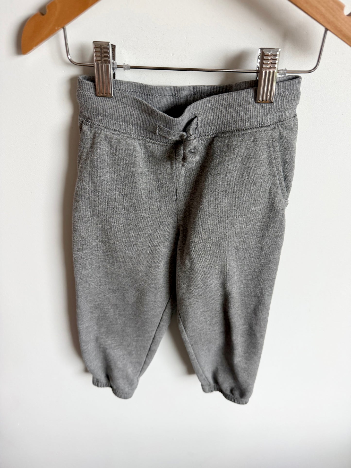 Grey Drawstring Sweatpants / 3T