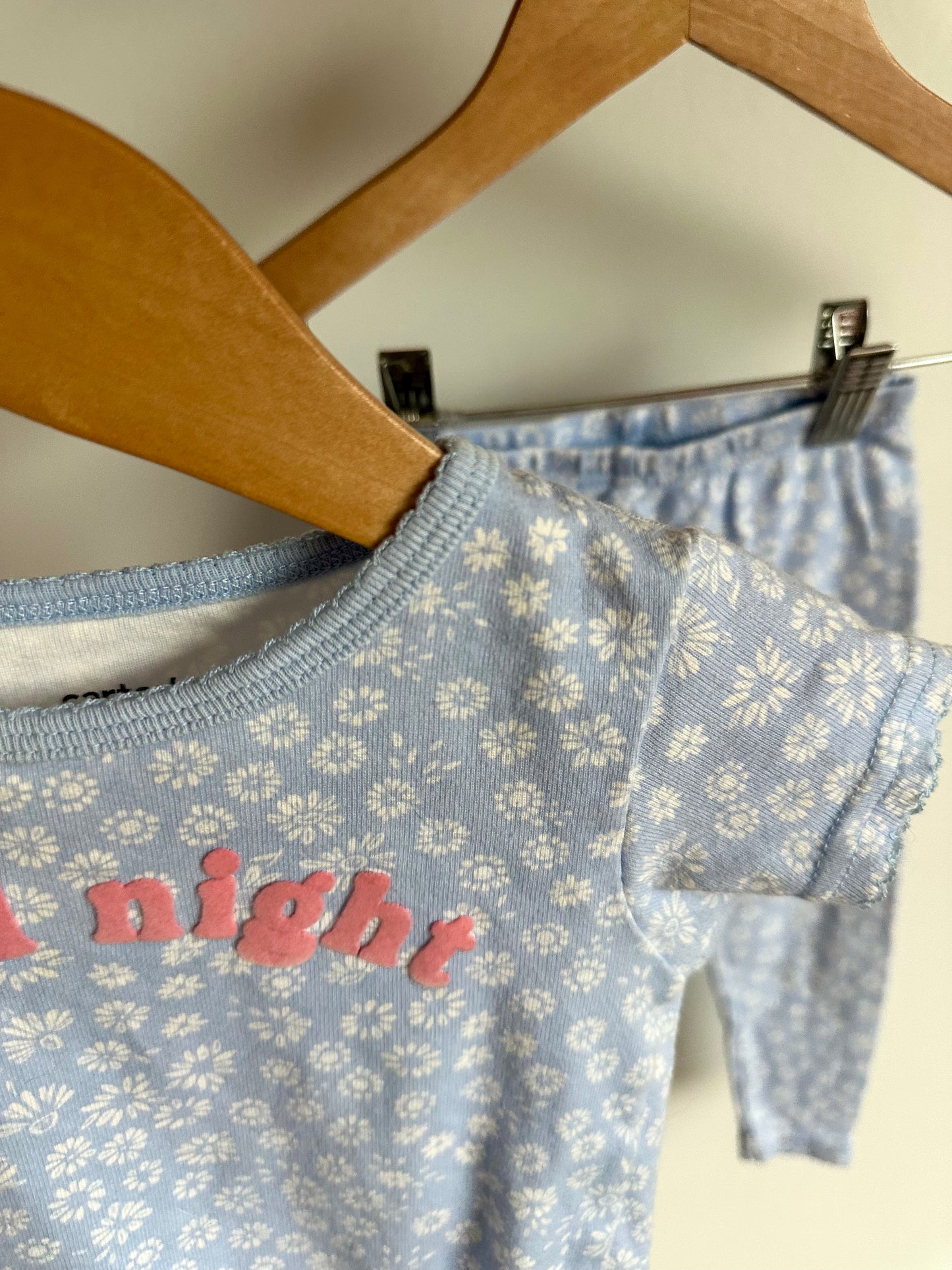 Good Night Periwinkle PJ Set / 18m
