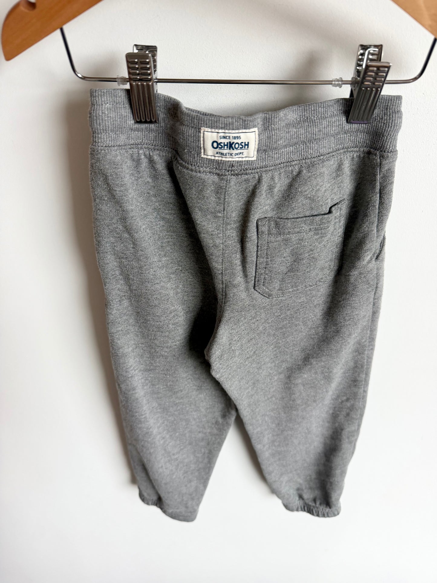 Grey Drawstring Sweatpants / 3T