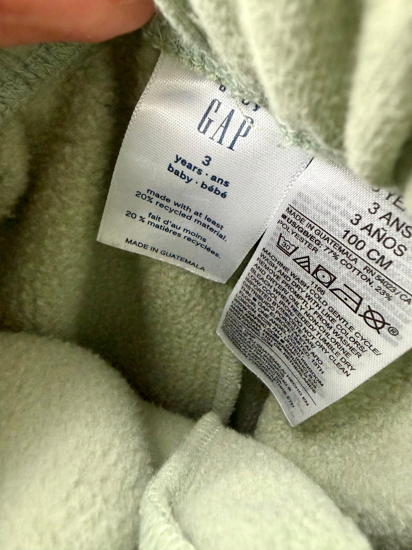 Gap Sage Tapered Sweat Pants (PLAY) / 3T