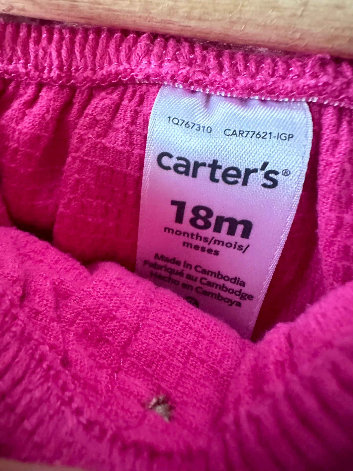 Fuchsia Top + Shorts Set / 18m