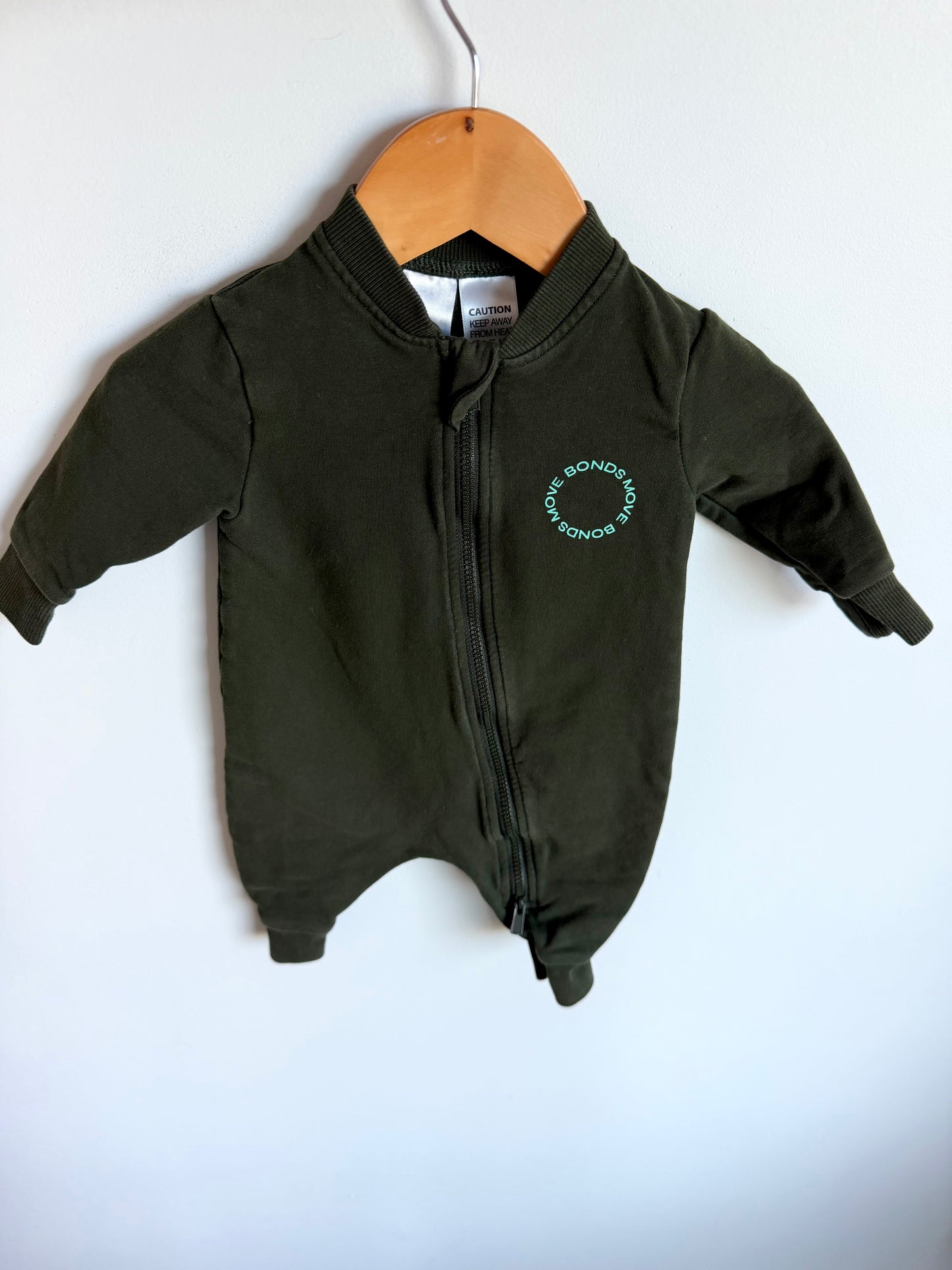 Bonds Green Jumpsuit / 0-3m