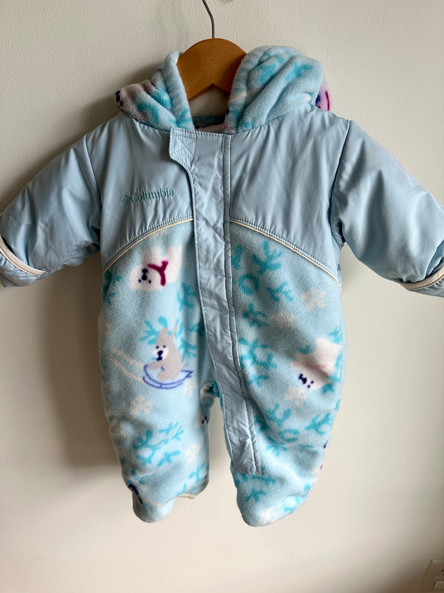 Columbia Snowflake Bunting Suit / 6m