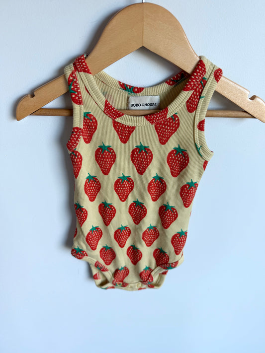 Strawberry Bodysuit / 12-18m