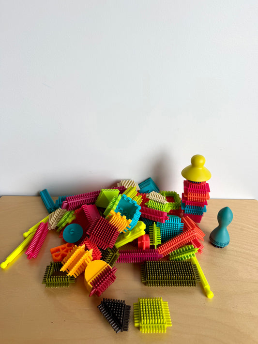 Colored Bristle Blocks Toy (No Shipping)