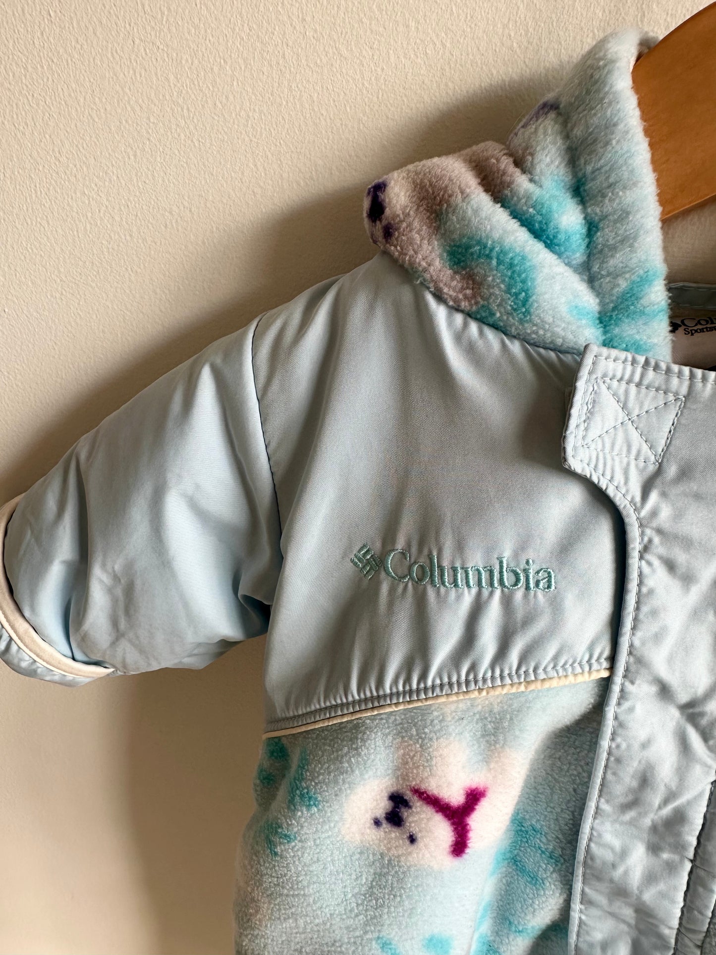 Columbia Snowflake Bunting Suit / 6m