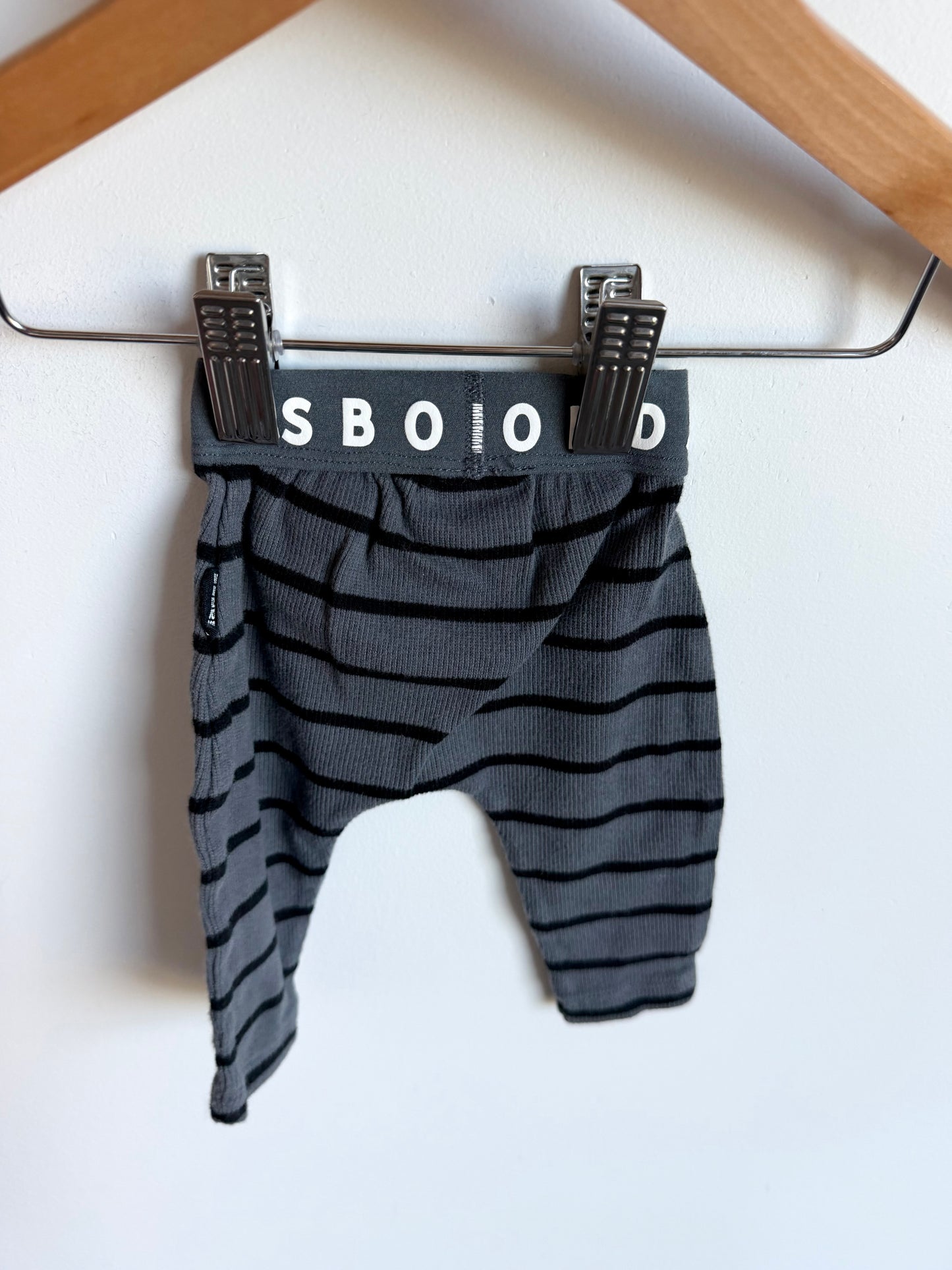 Bonds Striped Grey Pants / 0m