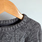 Grey Cable Knit Sweater / 2T