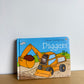 Diggers Touchy Feely Book / 0-3 years (No Shipping)