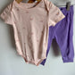 Rainbow Bodysuit + Leggings Set / 24m