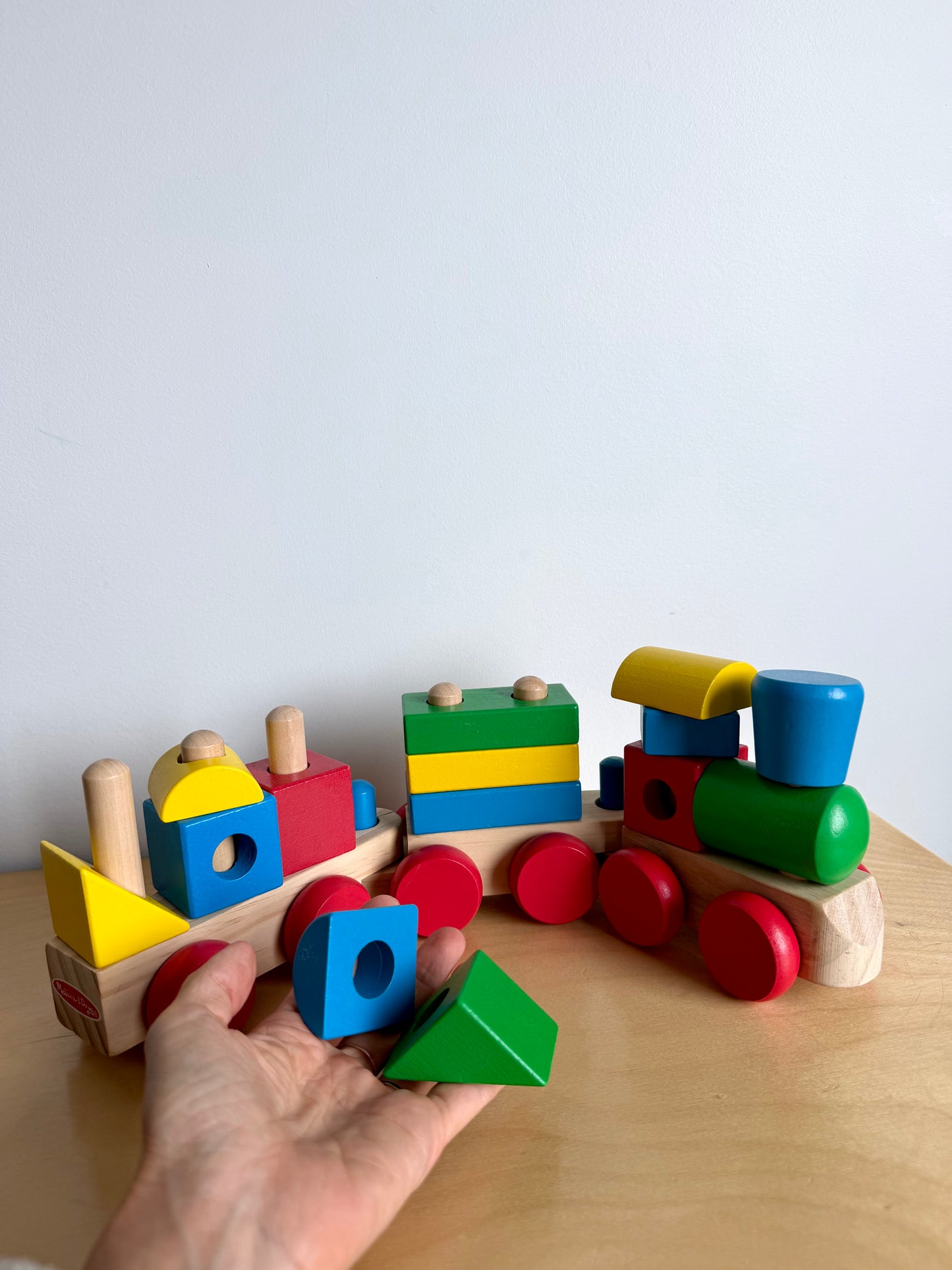 Tran Colored Wooden Blocks Toy (No Shipping)