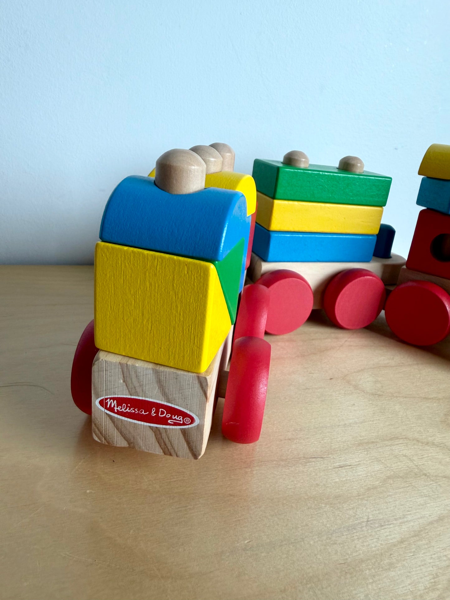 Tran Colored Wooden Blocks Toy (No Shipping)