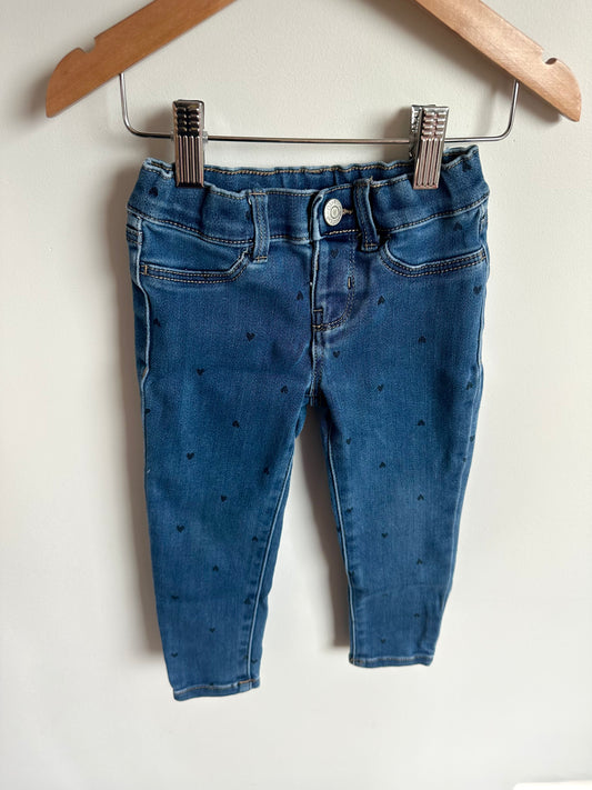 Oshkosh Mini Heart Jeans / 3T