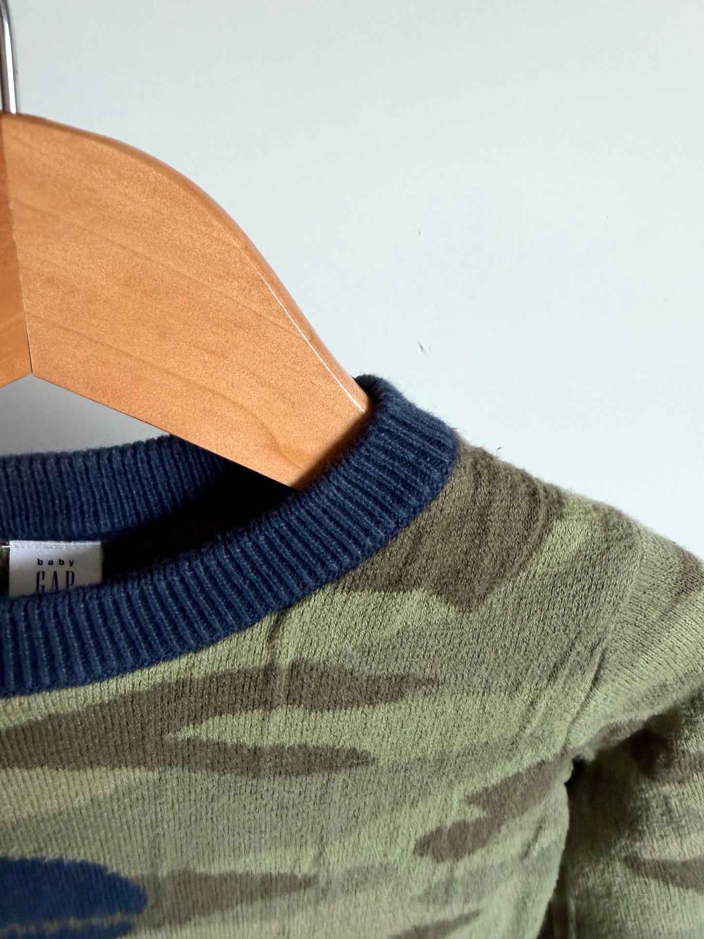Dino Camo Sweater / 2-3T