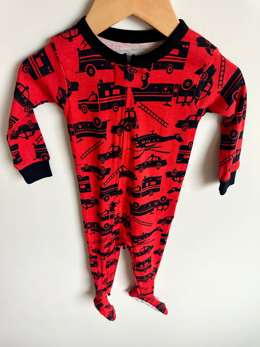 Red Footed Emergency Vehicles Sleeper / 12m