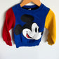 Mickey Color Block Sweater / 2-3T