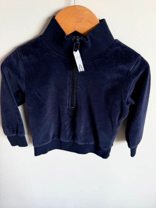 Made in Canada Half Zip Sweater / 2T