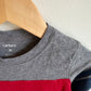 Grey + Red Long Sleeve / 2T