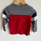 Grey + Red Long Sleeve / 2T