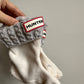 Hunter Cable Knit Boot Sock / XS (Toddler size 4-6)