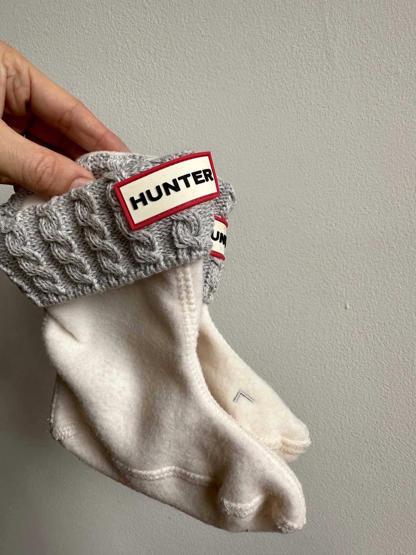 Hunter Cable Knit Boot Sock / XS (Toddler size 4-6)