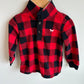 Fleece Checkered Sweater / 2T