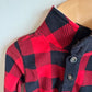 Fleece Checkered Sweater / 2T