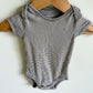 Striped T-Shirt Bodysuit / 3m