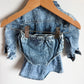 Guess Long Sleeve Dress + Bloomers Set / 9-12m