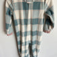 Plaid Fleece Sleeper / 3T