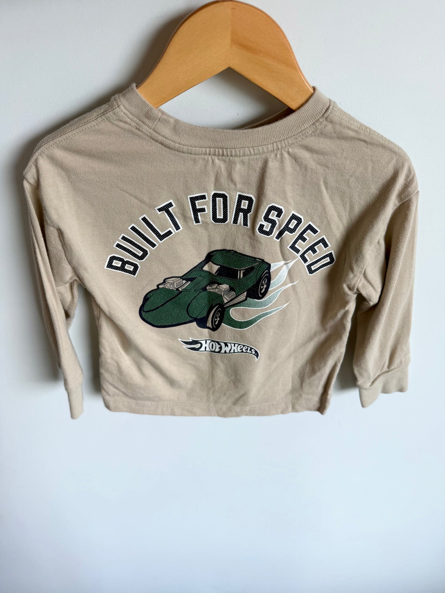 Hot Wheels Long Sleeve Top / 2T