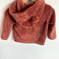 Fuzzy Bear Ear Zip Hoodie / 18m
