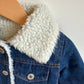 Sherpa Lined Jean Jacket / 3T?