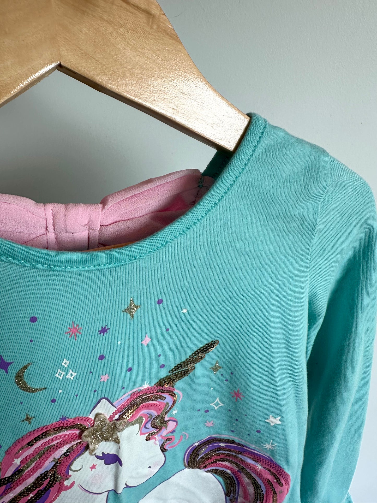 Long Sleeve Unicorn Shirt / 4T