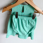 Mint Embroidered Dress + Bloomers Set / 3-6m