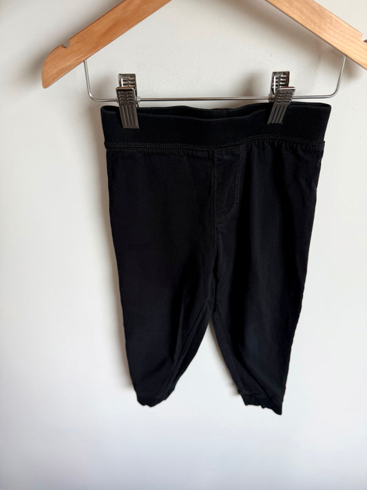 Black Tapered Sweat Pants / 3T