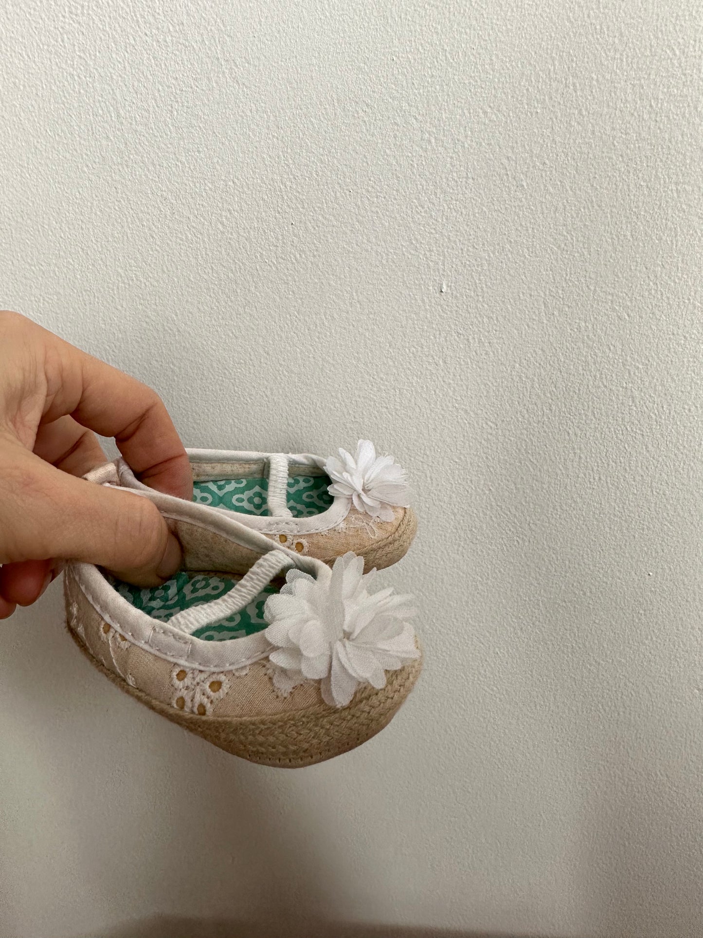 Ballet Flats with Flower / 0-3m