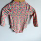 Pink Floral Long Sleeve Swimsuit / 12-18m