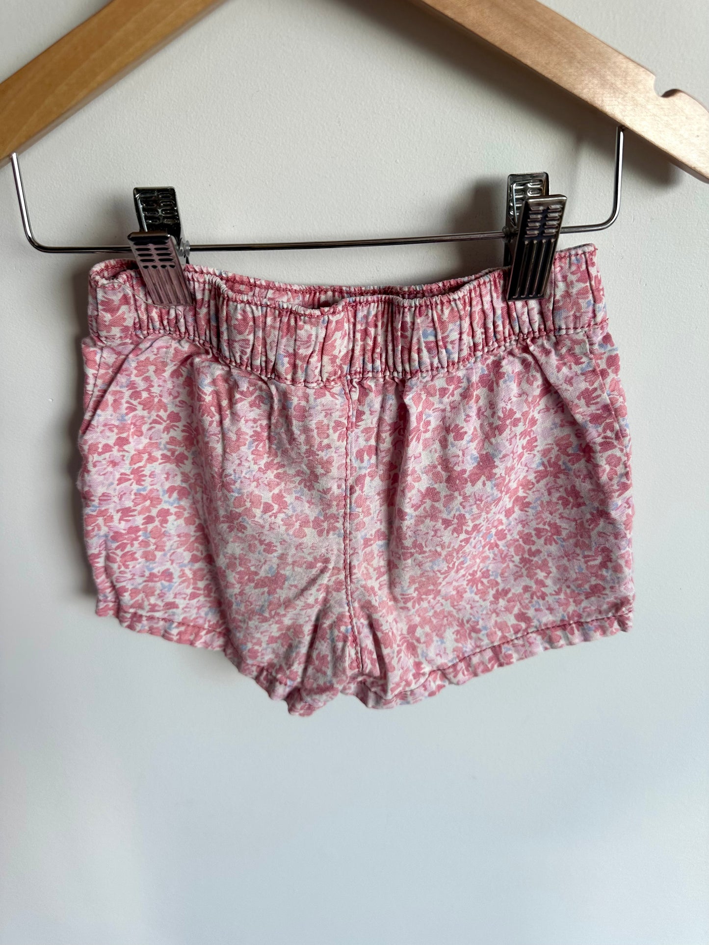 Oshkosh Pink Floral Shorts / 4T