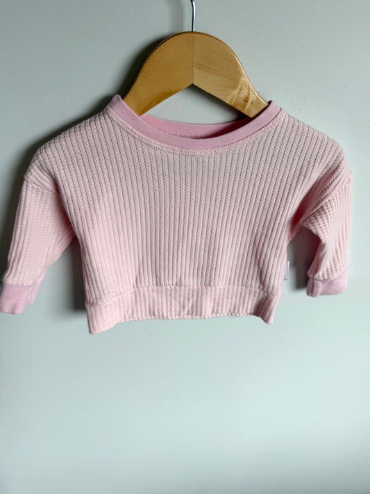 Pink Sugar Sandwich Crewneck / 3-6m