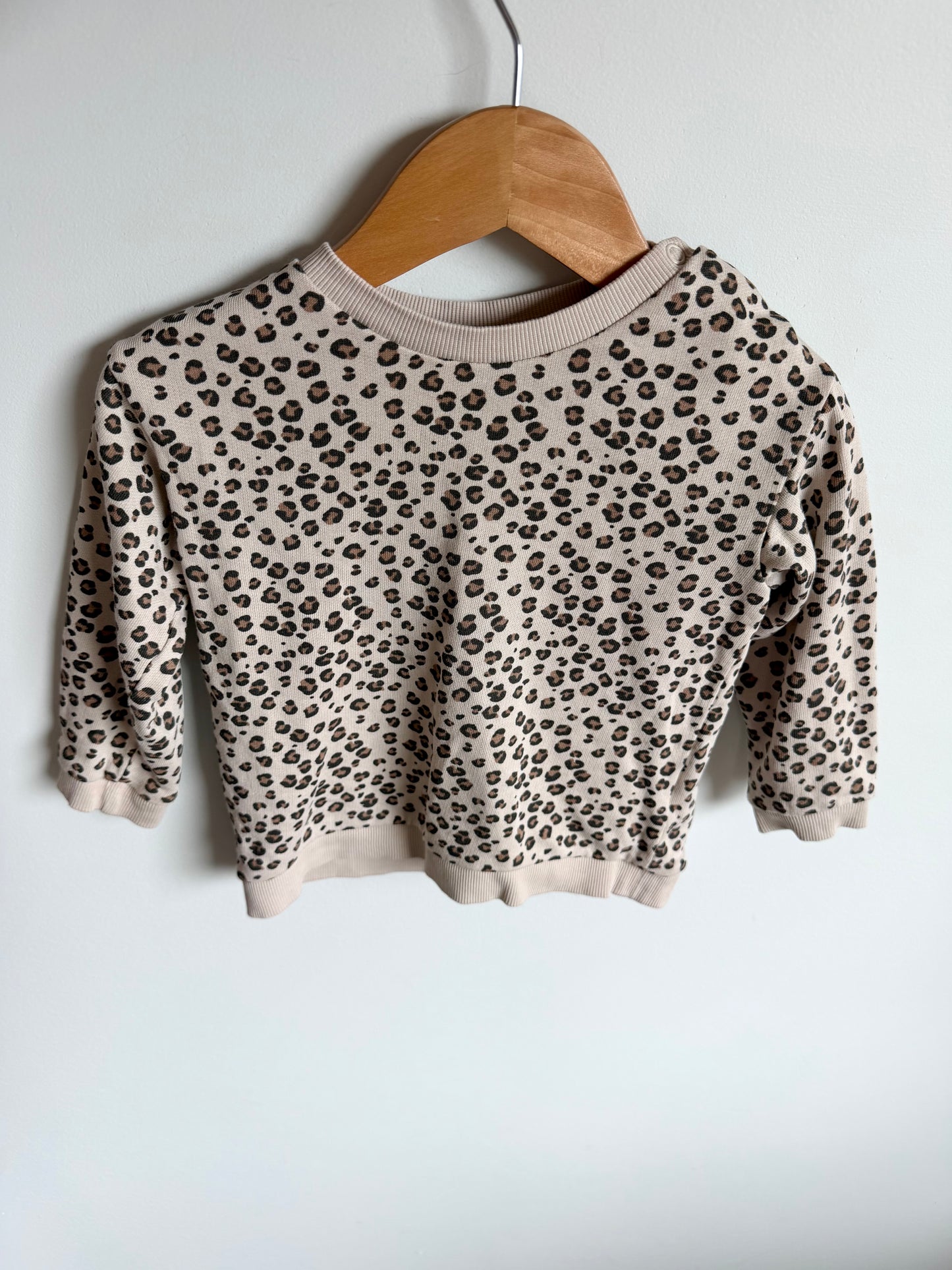 H&M Animal Print Crewneck / 12-18m