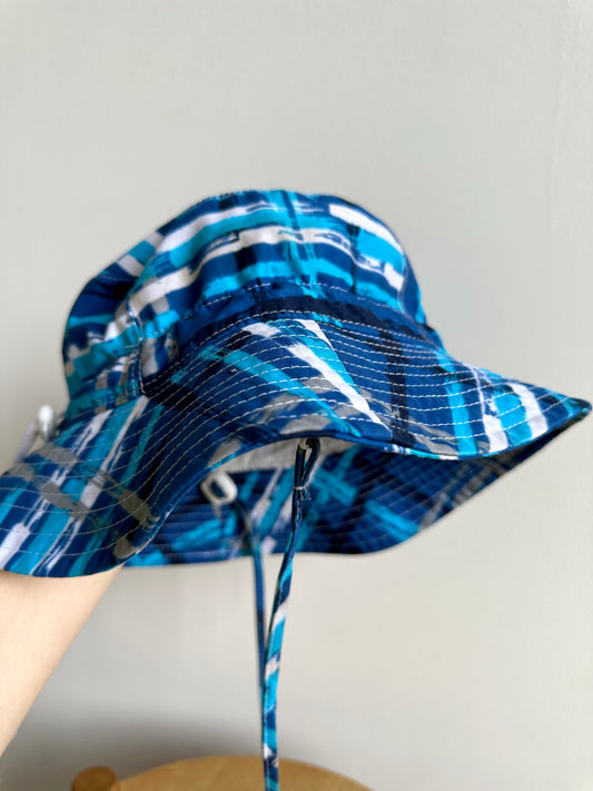 Blue Striped Sun Hat / 9m - 2T