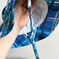 Blue Striped Sun Hat / 9m - 2T