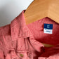 Button Up Collared Salmon T-Shirt / 2T
