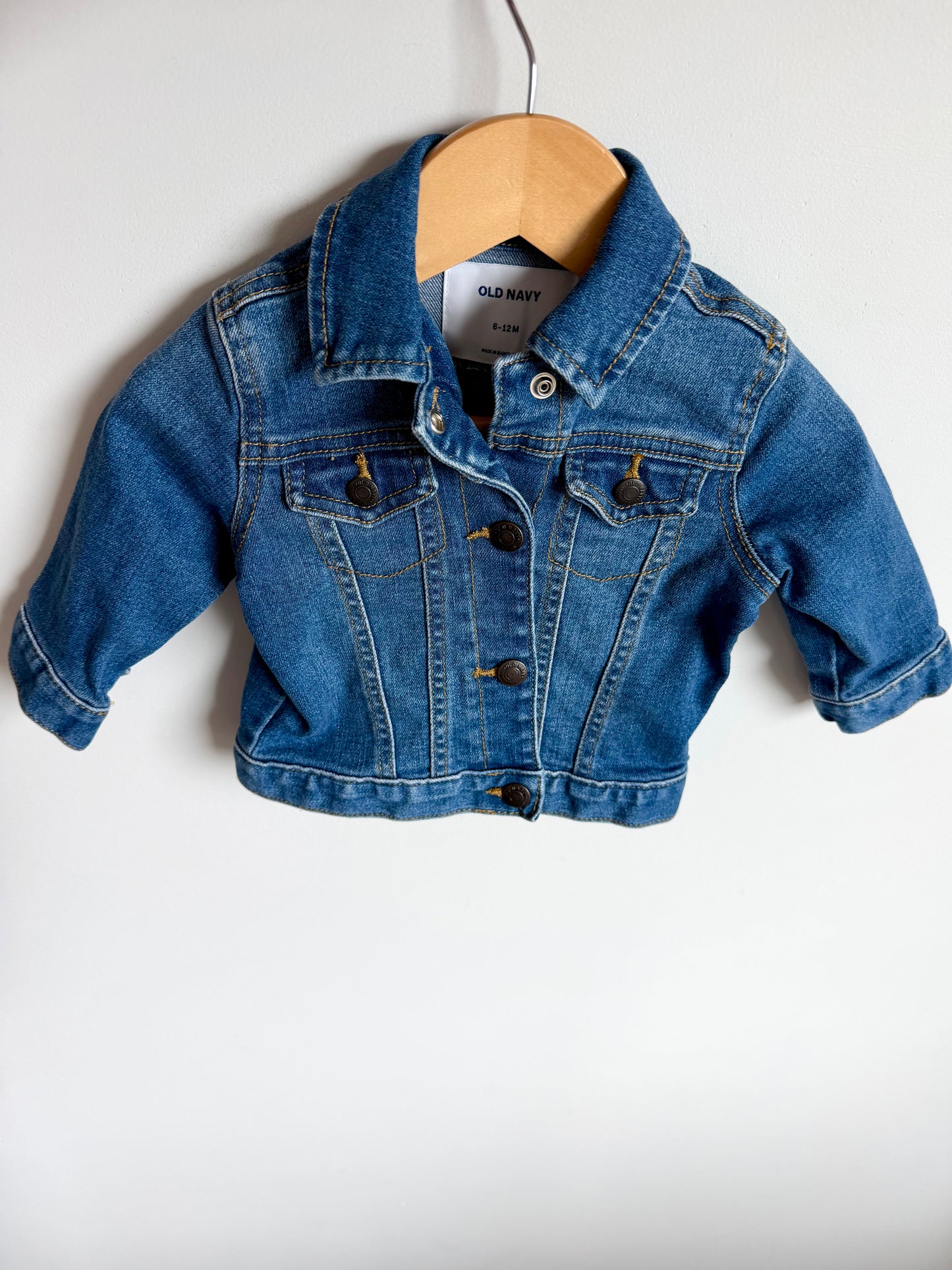 Stretch Denim Jacket / 6-12m