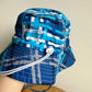 Blue Striped Sun Hat / 9m - 2T