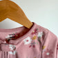 Fleece Pink Flower Sleeper / 2T