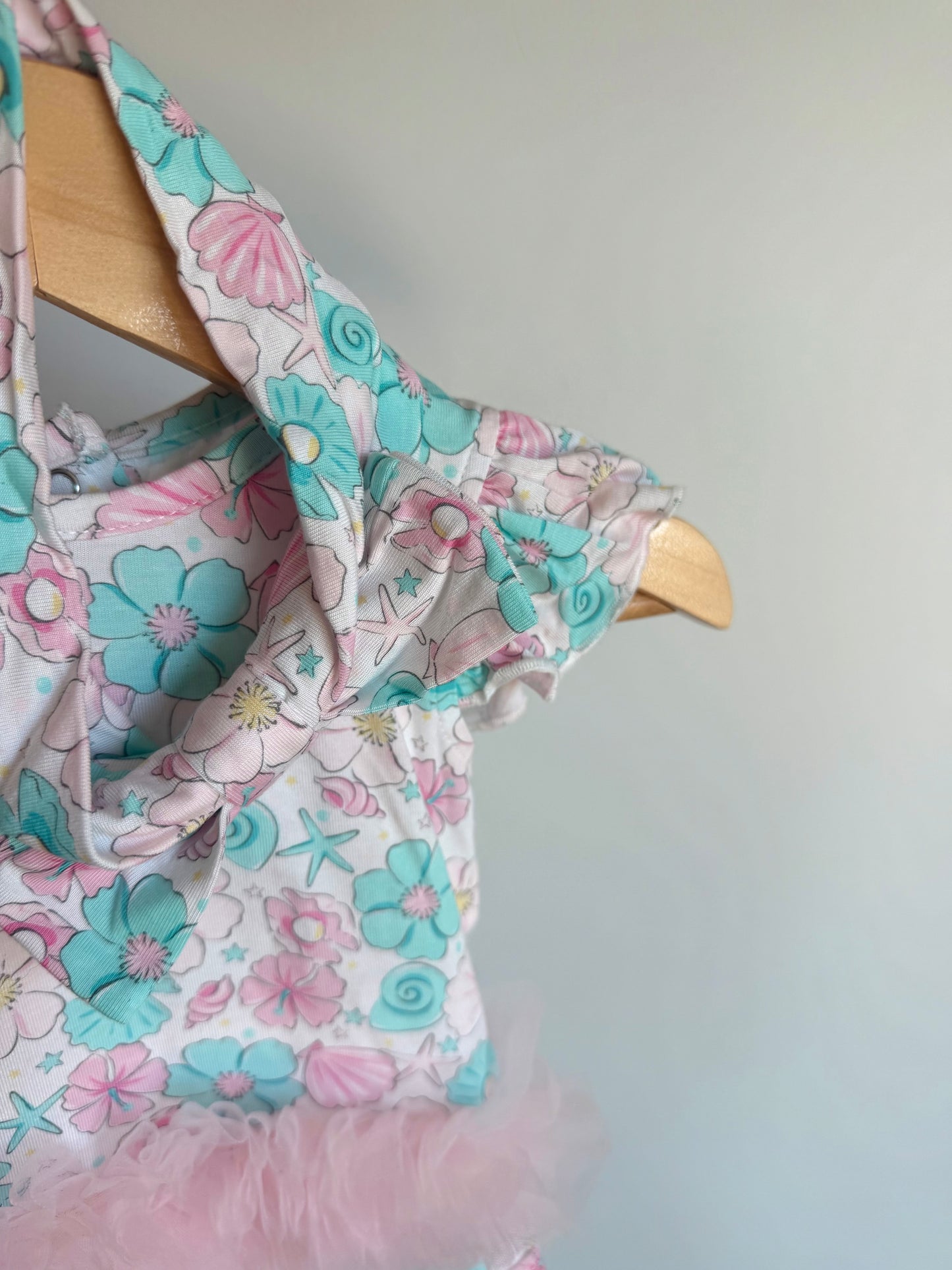 Milkberry Tulle Bodysuit + Headband Set / 0-3m